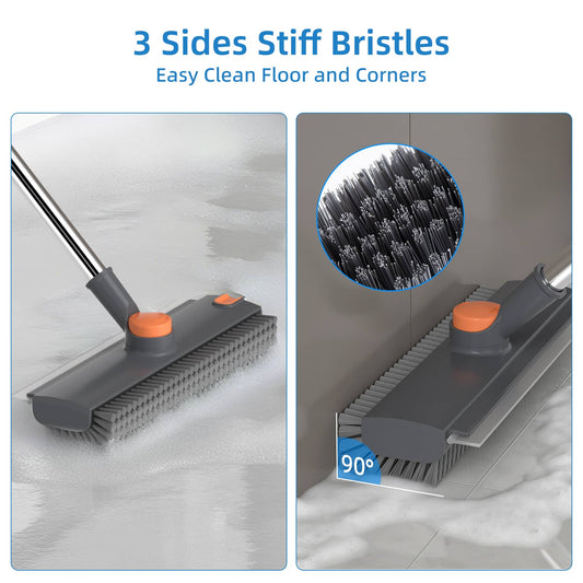 3-in-1 Scrub Brush with Long Handle