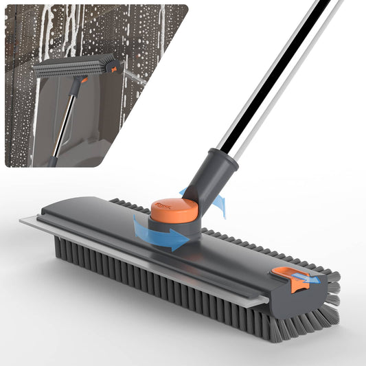 3-in-1 Scrub Brush with Long Handle