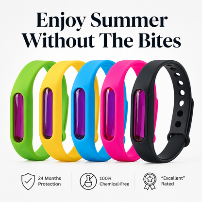 Natural Mosquito Repellent Bracelet