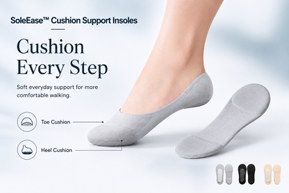SoleEase™ Cushion Support Insoles