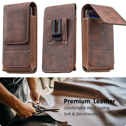 Magnetic Belt Phone Case – Secure Clip & Card Holder