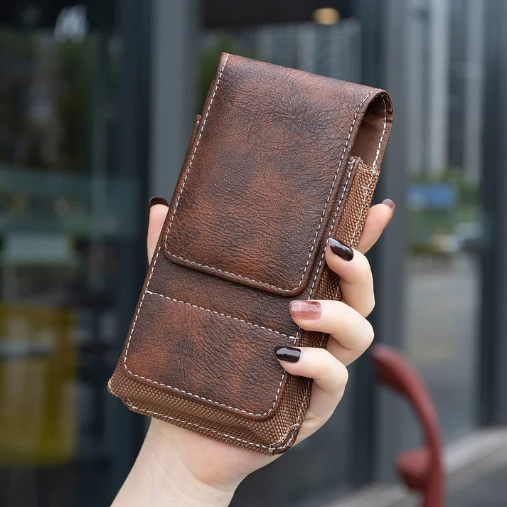 Magnetic Belt Phone Case – Secure Clip & Card Holder