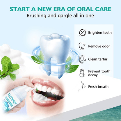 Teethaid™ Pure Herbal Teeth Whitening & Mouth Repair Mousse