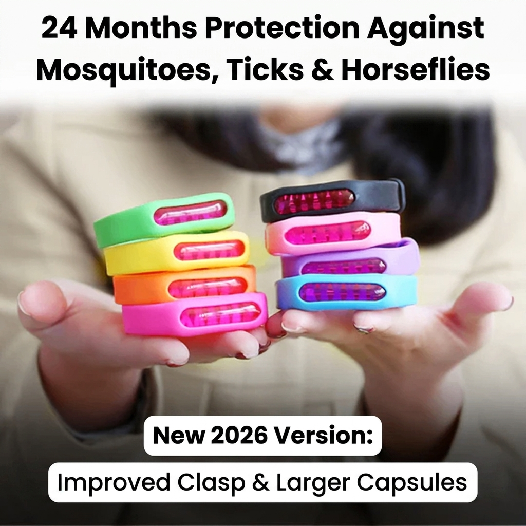 Natural Mosquito Repellent Bracelet