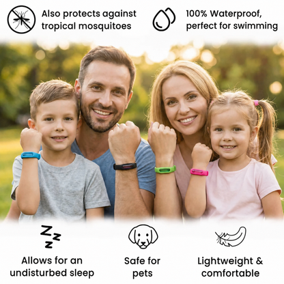Natural Mosquito Repellent Bracelet