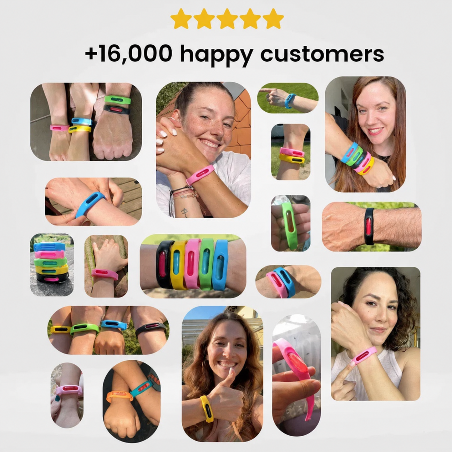 Natural Mosquito Repellent Bracelet